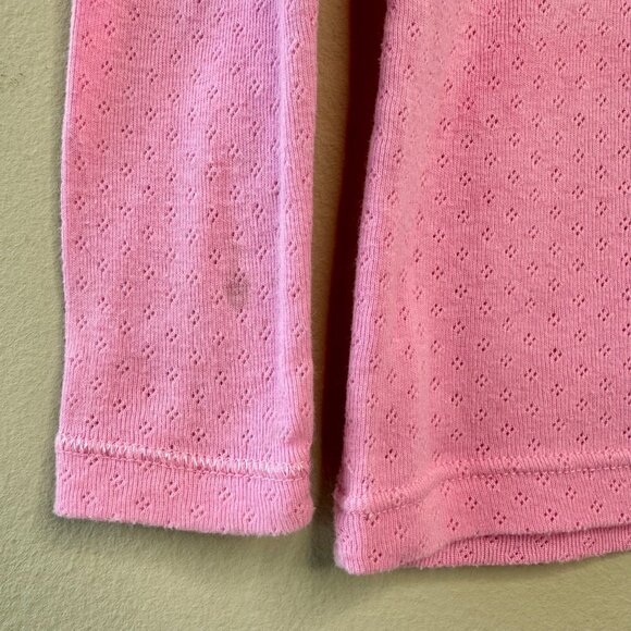 KORANGO Australia Unicorn Corduroy Pinafore Dress Set Girls 6 Pink Pointelle Top - Picture 7 of 15